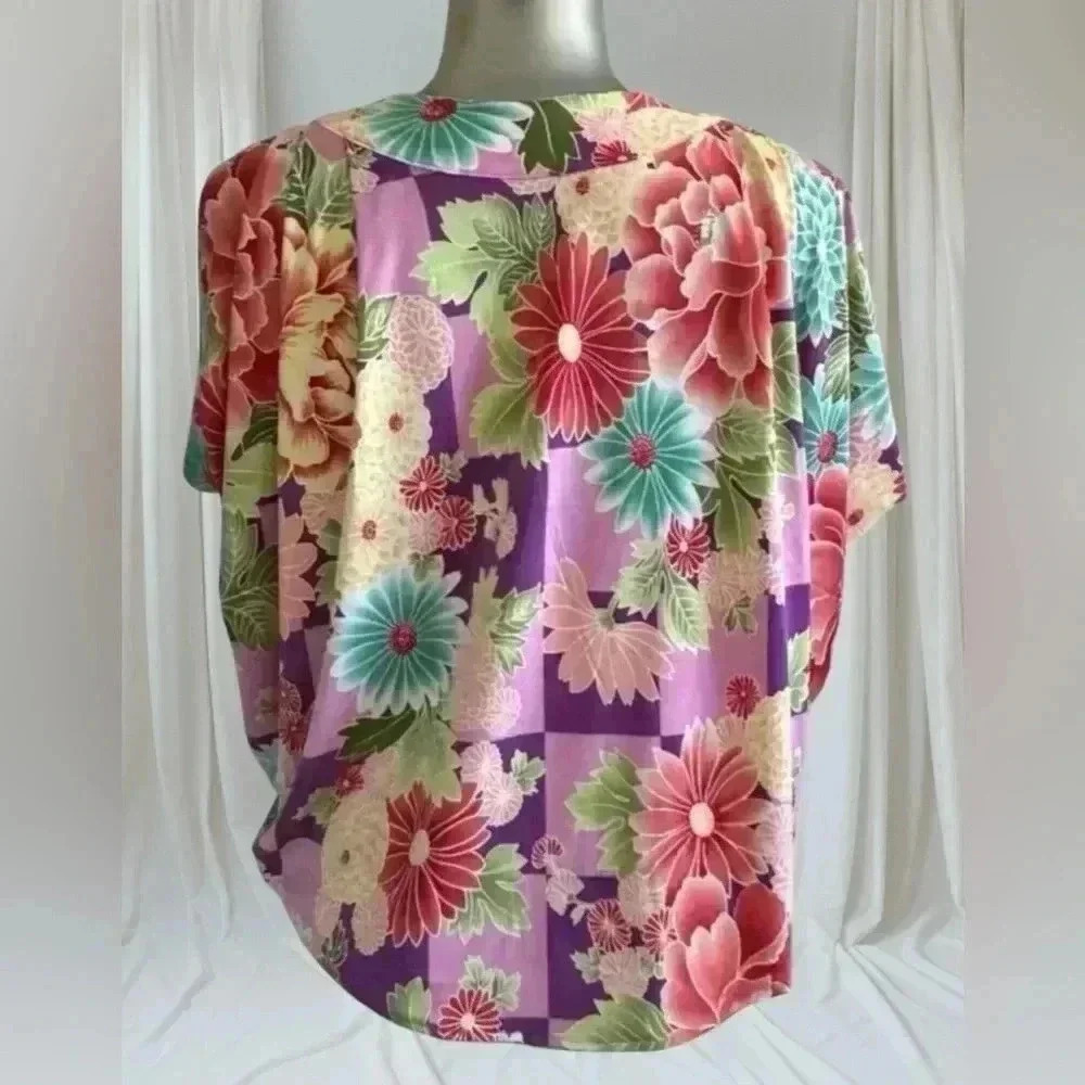 🆕BCBGMaxAzria Floral  Print Top - Picture 6 of 15